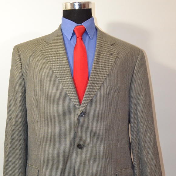 Joseph Abboud 46R Sport Coat Blazer Suit Jacket - Picture 1 of 8